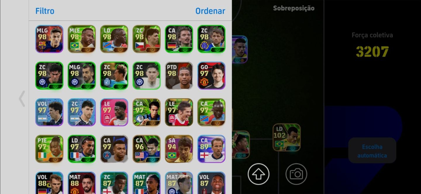 CONTA EFOOTBALL RARA! HAZARD NOVO LISO + JAMES BLITZ + PIRLO PRIME E+++++!
