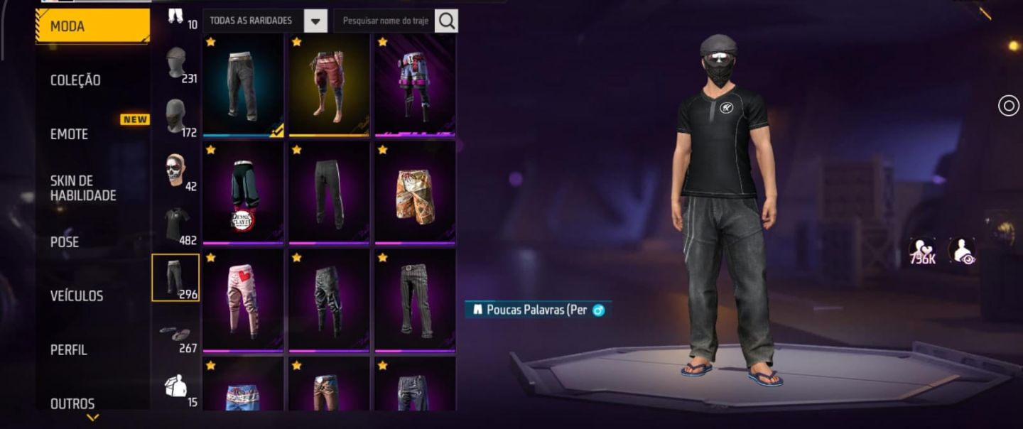 Ff +482 Peitas | Xm8 e Ump Att | Lvl.74 Gemada | Criada em 2018