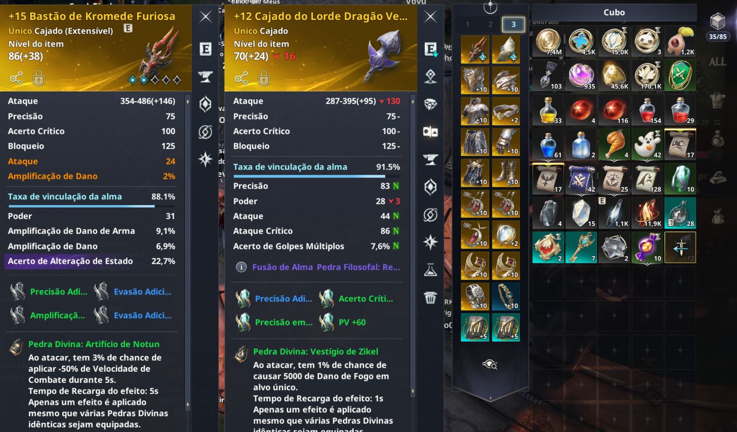 Conta Aion 2 chanter 161k de cp e 3 alts upadas
