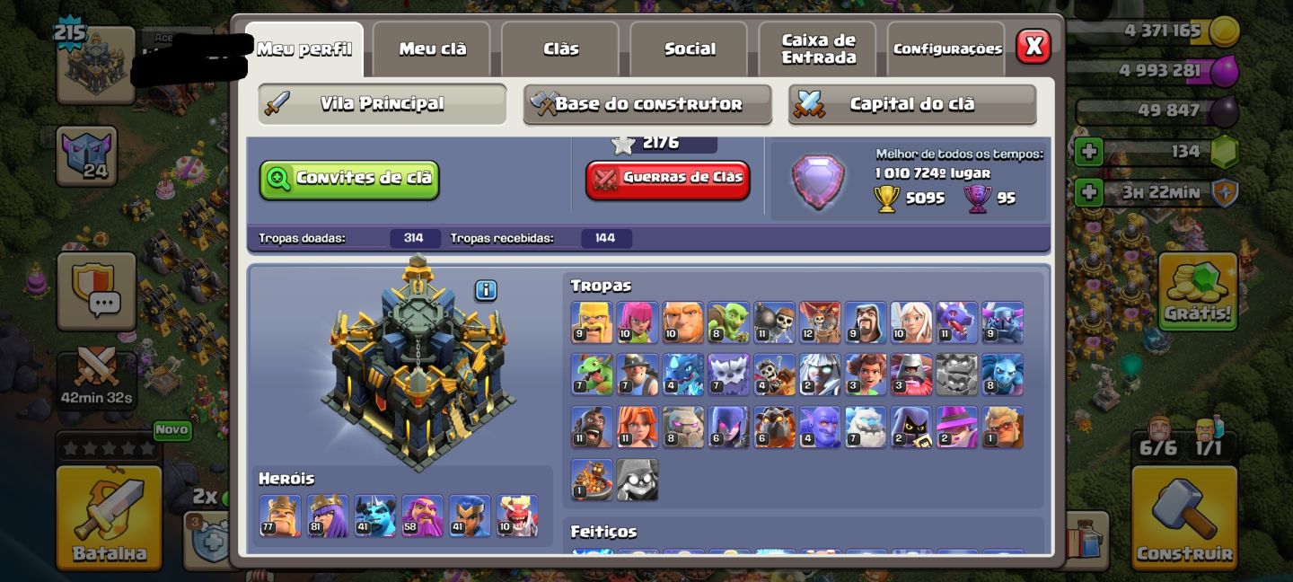 Conta th17 bem upada