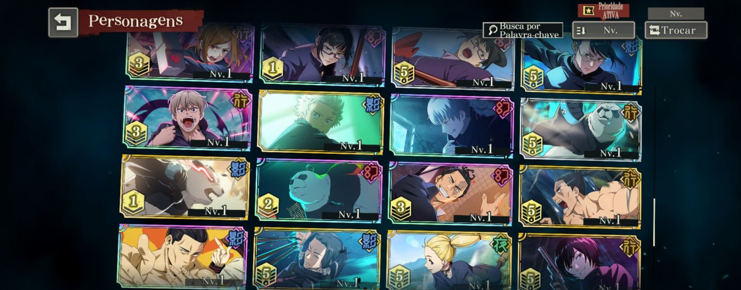 Conta Jujutsu Kaisen Phantom Parade End game