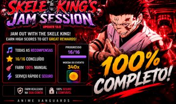 [ANIME VANGUARDS] Skele king's jam completo
