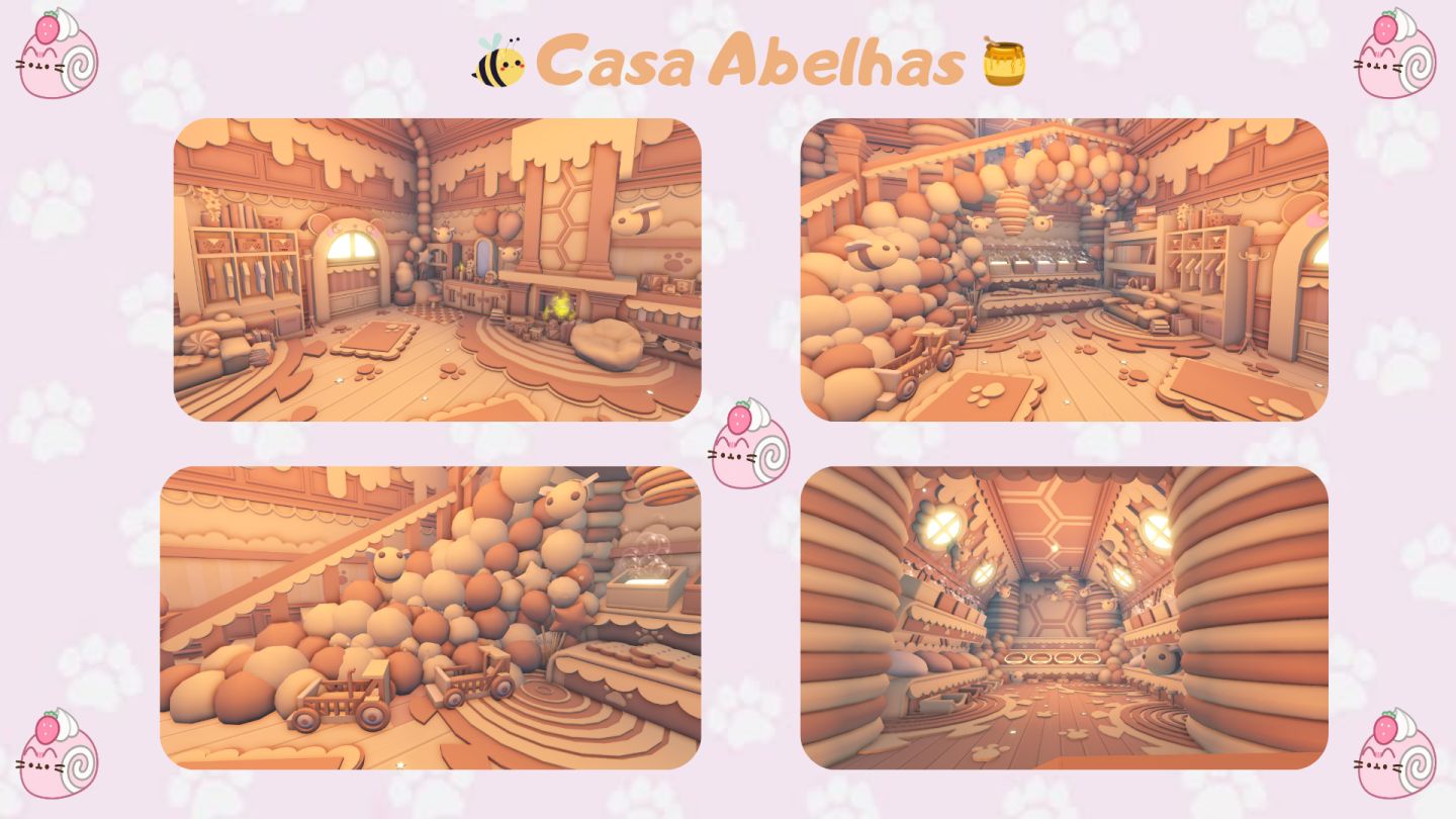ADOPT ME | CASINHAS ATUALIZADAS E FOFAS (ESTOQUE ATUALIZADO!! )