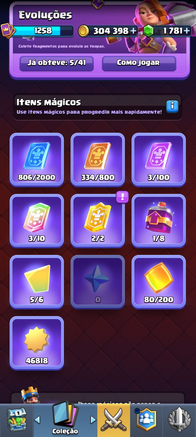 [PRA HOJE]Conta Clash Royale Custo Beneficio