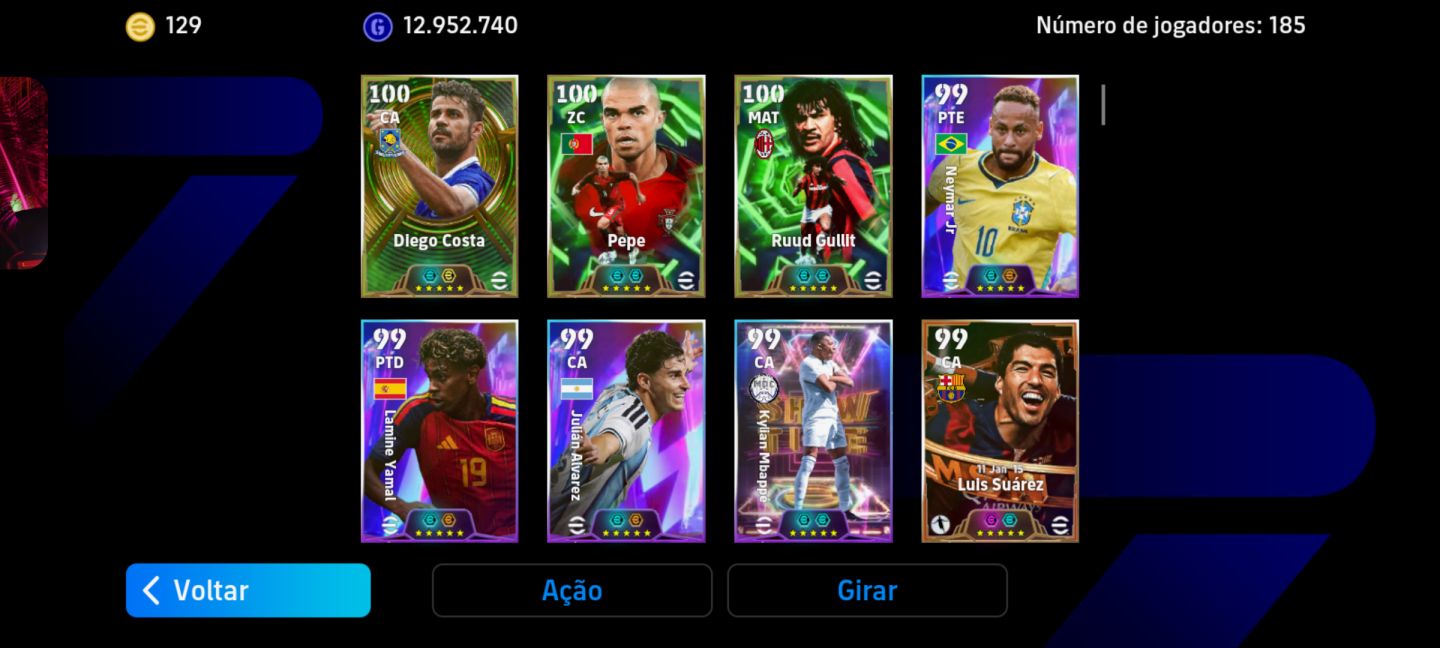CONTA EFOOTBALL