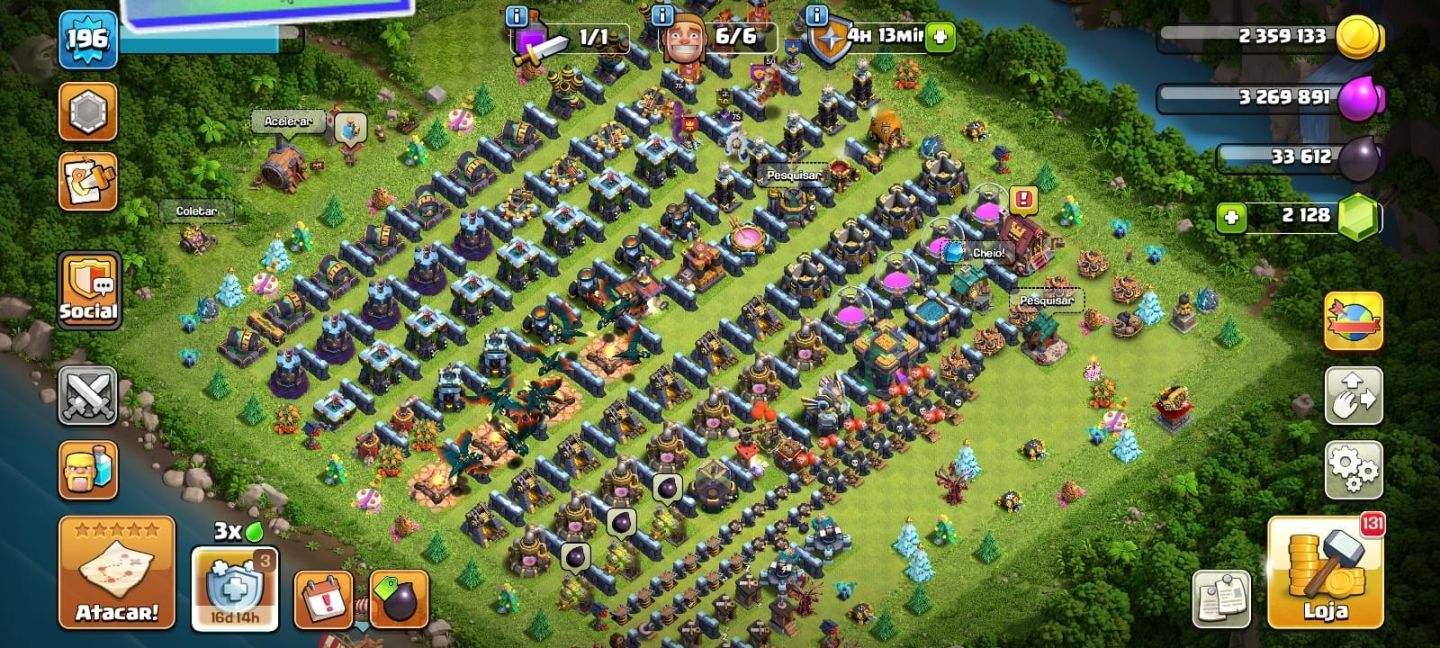 VENDA CONTA DE CLASH CV14
