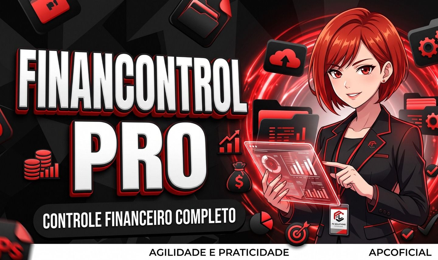 FINANCONTROL PRO - CONTROLE FINANCEIRO + DASHBOARD AUTOMÁTICO