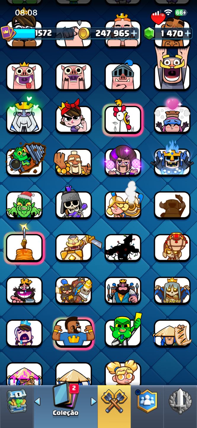 CONTA TOP CLASH ROYALE