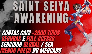 Saint Seiya Awakening Comece bem o jogo com Contas Rerrols [ MELHOR PREÇO]