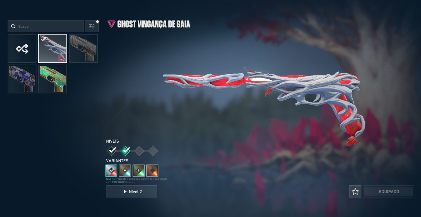 CONTA DE VALORANT C/ MUITAS SKINS - EX DIAMANTE 1