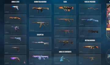 CONTA VALORANT VARIAS SKINS