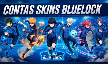 CONTAS FREE FIRE - BLUELOCK -RIN - NAGI(TIME V)