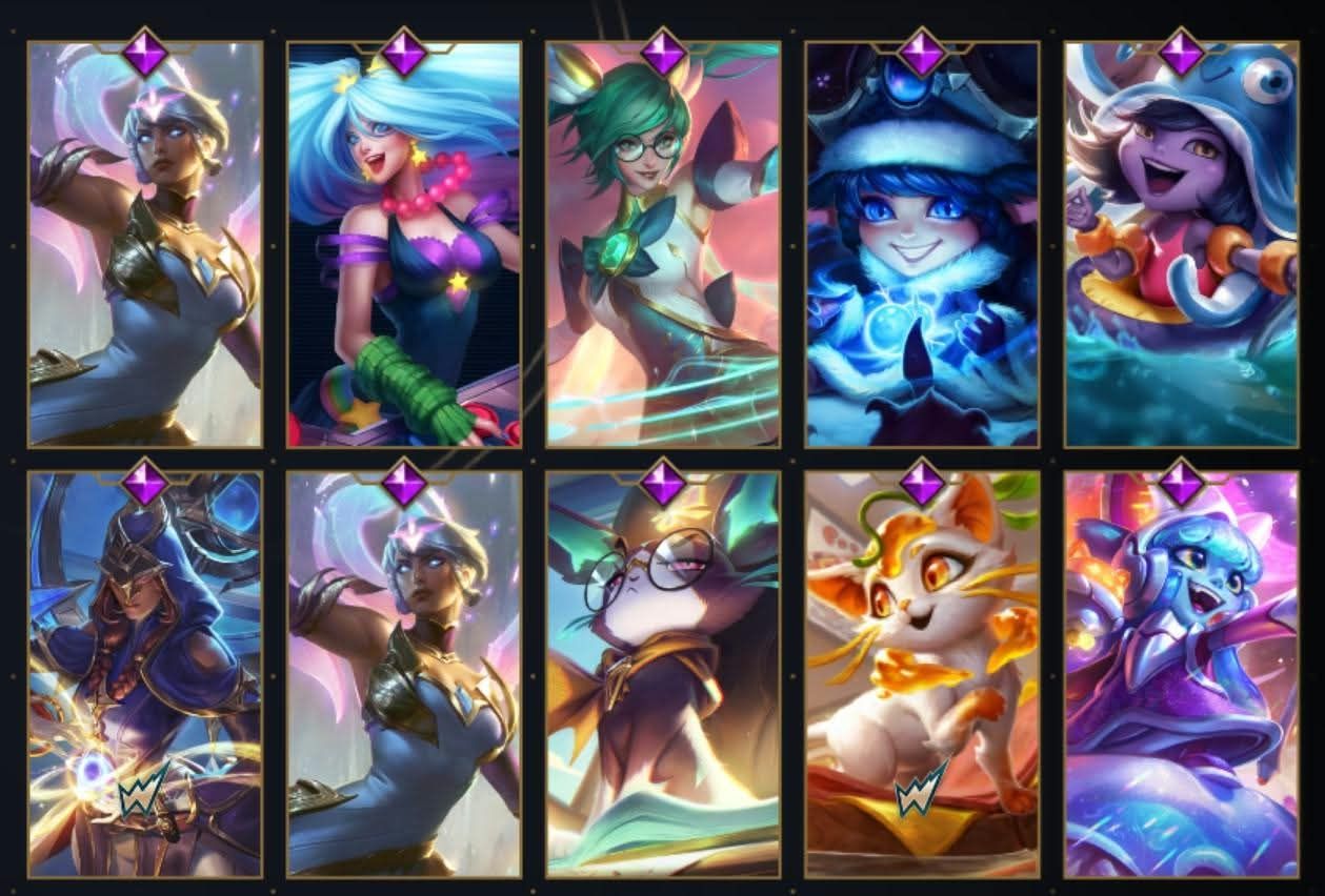 (WR) MAIN FADA - SKINS LUX, NAMI, SERAPH E MUITO MAIS.