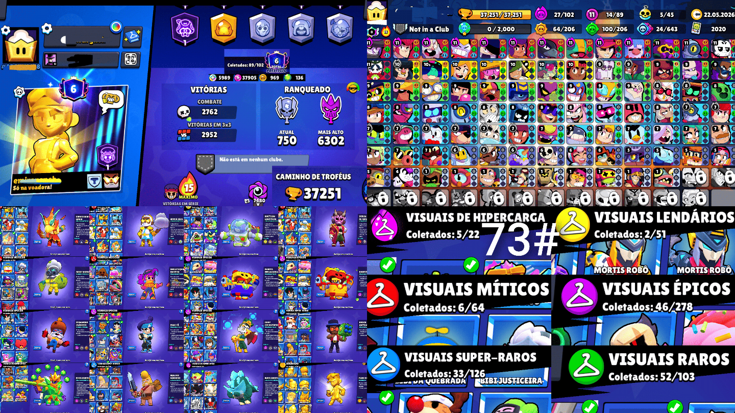 [90% OFF] CONTAS DE BRAWL STARS FULL ACESSO - ENTREGA AUTOMATICA - MELHOR PREÇO