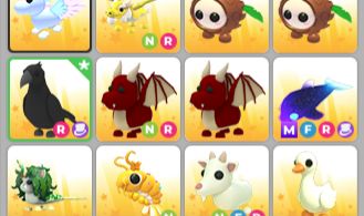 ADOPT ME: PETS DE EVENTO [FR, R, F ou NORMAL]