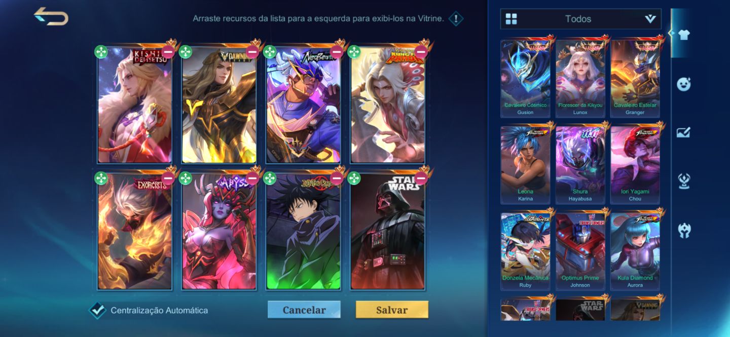 MEGA 2 RARA, MAIN JG, WR PROFISSIONAL, QUASE OUTRA LEGEND E MUITAS SKINS