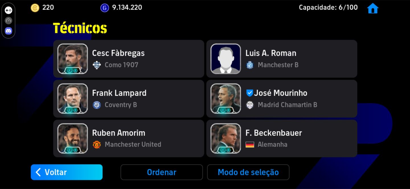 Conta de Efootball 26 Cruyff