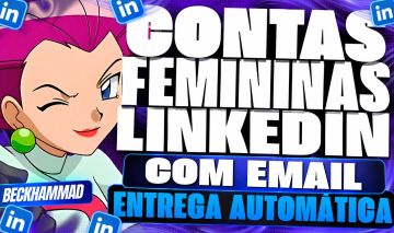 Conta Linkedin IP BR com Entrega Automática