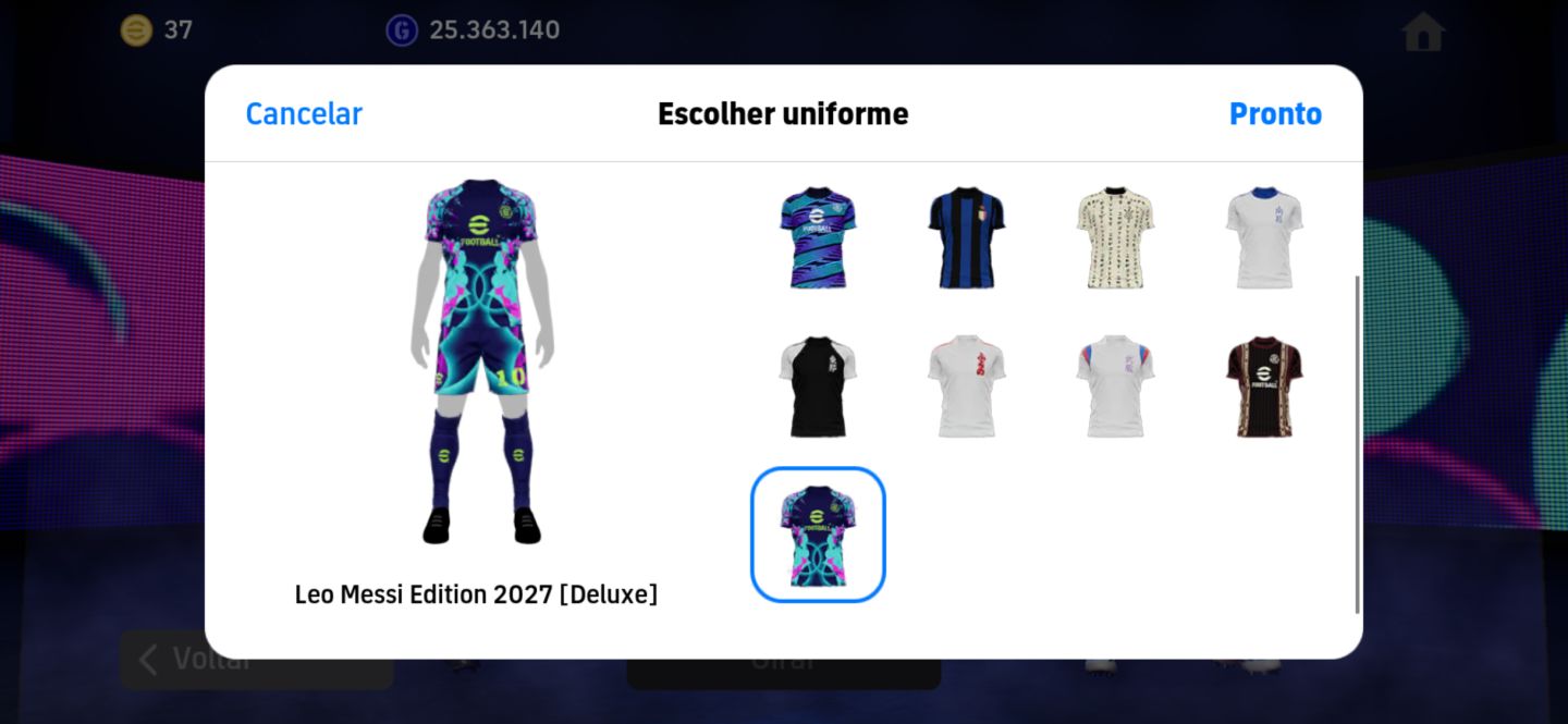 CONTA eFOOTBALL PREMIUM COM FORÇA COLETIVA DE 3208 À VENDA