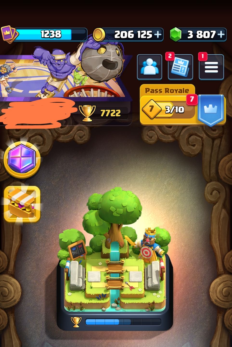 CONTA TOP CLASH ROYALE!