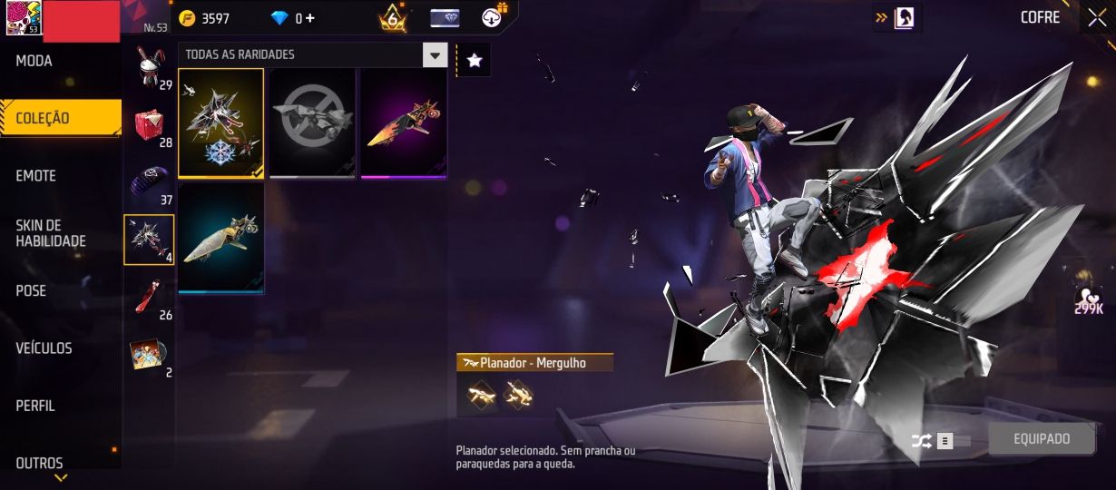 CONTA FREE FIRE 8 ANOS + ID DE 8 DÍGITOS!