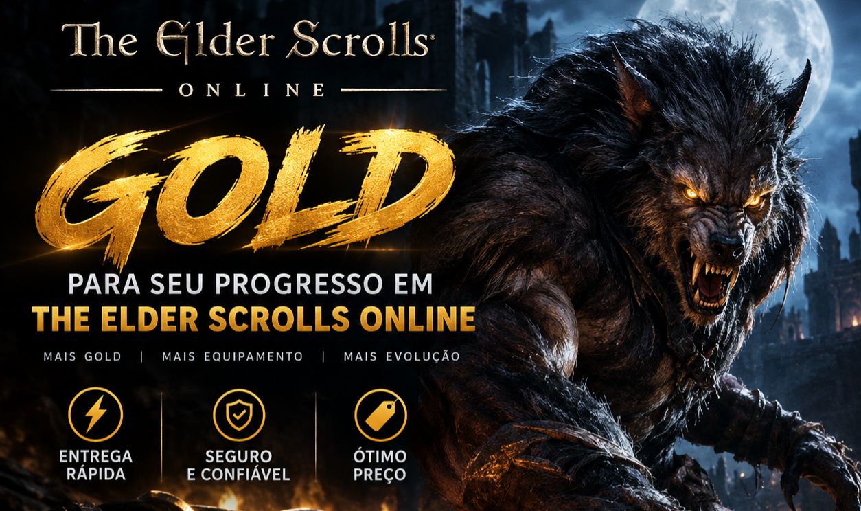 Gold no Elder Scrolls Online (ESO) e WOW FOREVER BETA