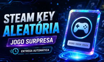 Steam Key Aleatória | Jogo Surpresa | Entrega Automática