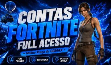 Conta fortnite OG com machado leviatan e 300+ skins