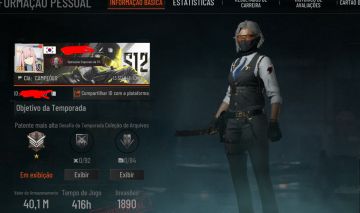 Conta arena Breakout com skin raras de arma 6 thermal e 12 skin de personagens
