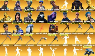 Conta fortnite 366 skins com Travis Scott,s3 pra frente e salve o mundo fundador