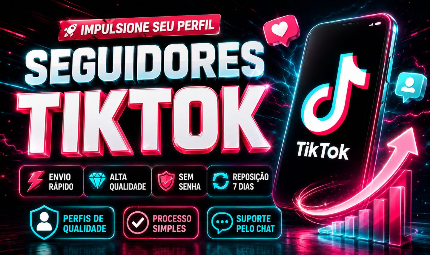 [ OFERTA ] SEGUIDORES TIKTOK | ENVIO RÁPIDO | ALTA QUALIDADE