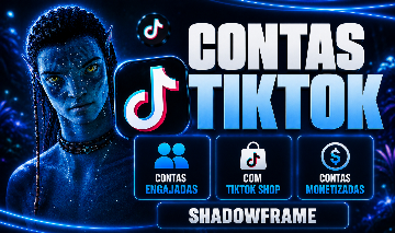 [90% OFF] CONTAS TIKTOK - SHOP E MONETIZADA