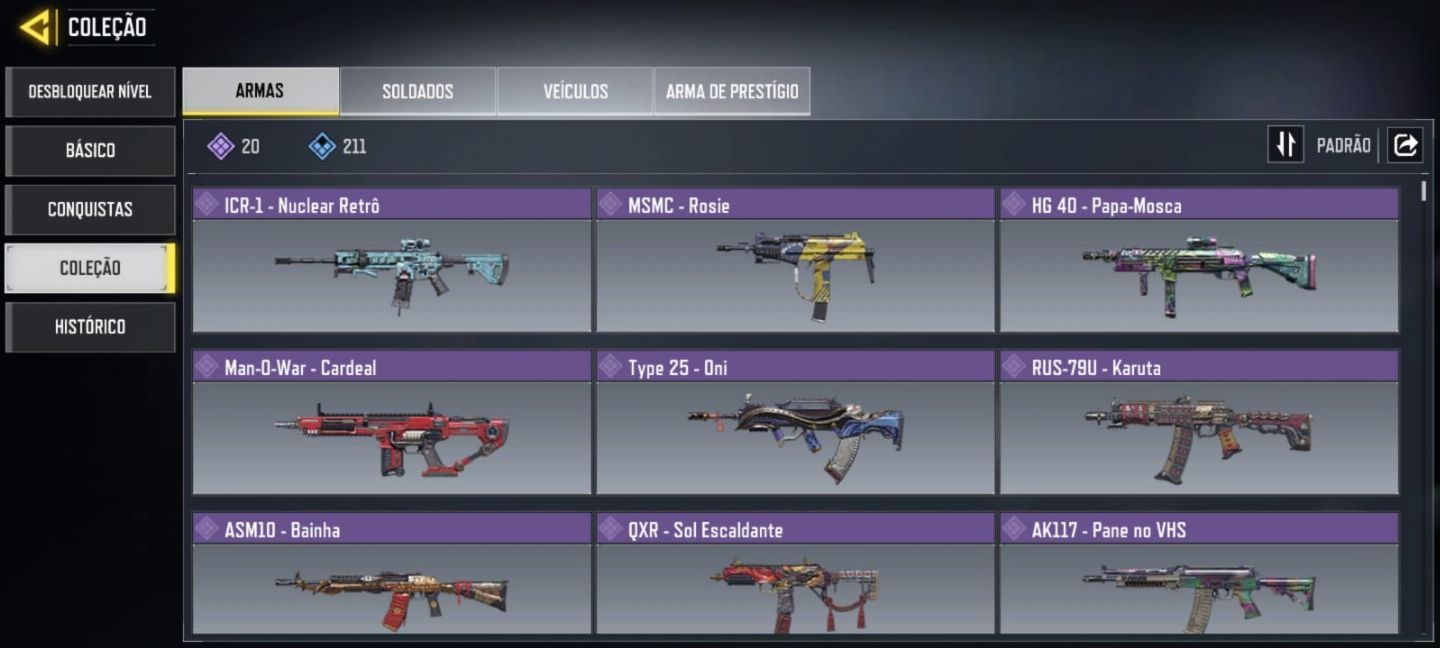 Conta cod Mobile muito antiga e rara de 2019!!