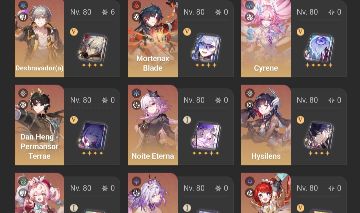 CONTA HSR ENDGAME + AGLAEA E1, HUOHUO E1, RUAN MEI E1 E MAIS