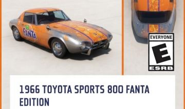Forza Horizon 6 1966 Toyota Sports 800 Fanta Edition ( Windows Xbox Series X|S)