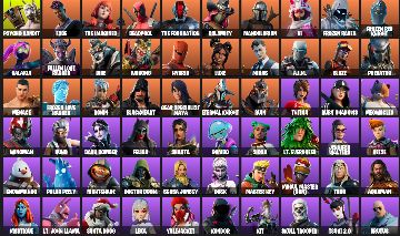 CONTA FORTNITE | PASSE MARVEL ANTIGO + MACHADO LEVIATÃ + 112 SKINS