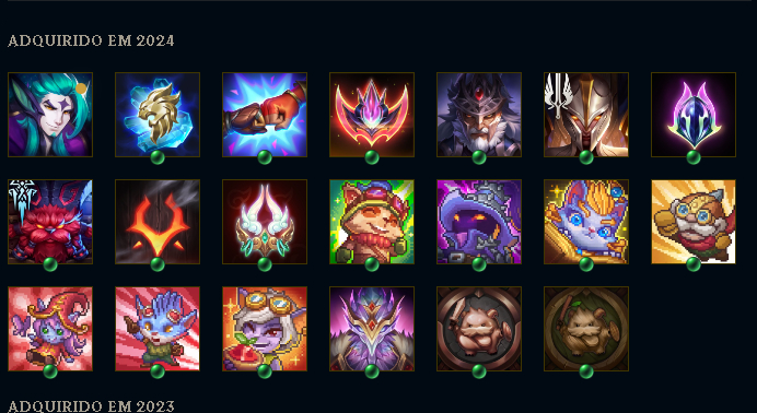 CONTA PRATA 1 - UPADA A MÃO - BOA PRA SMURFAR - ALGUMAS SKINS BOA!
