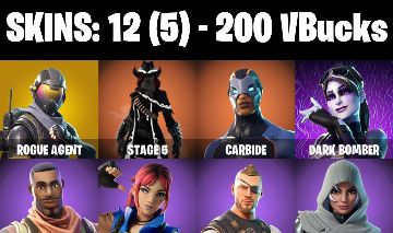 Conta Fortnite OG 12 SKINS