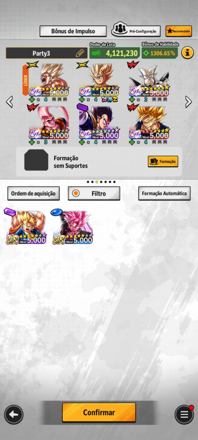CONTA DB LEGENDS COM VARIOS ULTRAS
