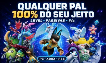 PALWORLD | QUALQUER PAL 100% PERSONALIZADO LEVEL, PASSIVAS,E IVs À SUA ESCOLHA