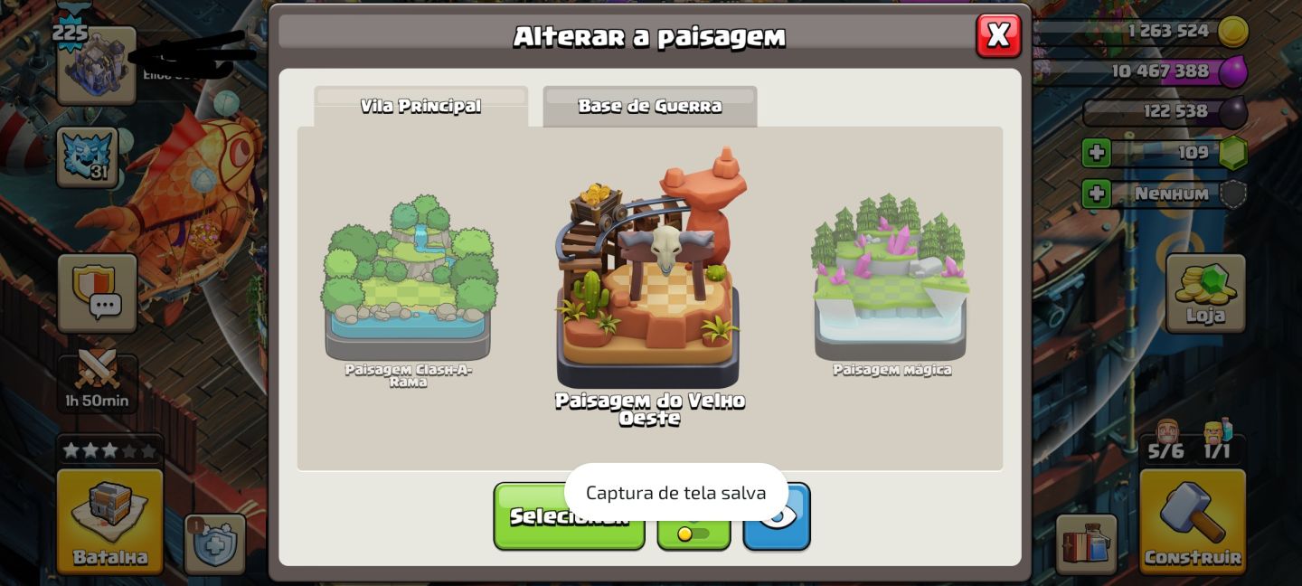 Conta cv18 bem upada!