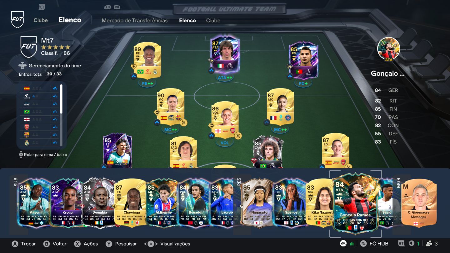 CONTA FC27 ULTIMATE TIME META DE 2KK + 200K DE COINS (+2000 FC POINTS)