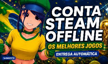 CONTAS STEAM OFFLINE | JOGOS TRIPLO A | ENTREGA AUTOMÁTICA | MELHOR PREÇO!