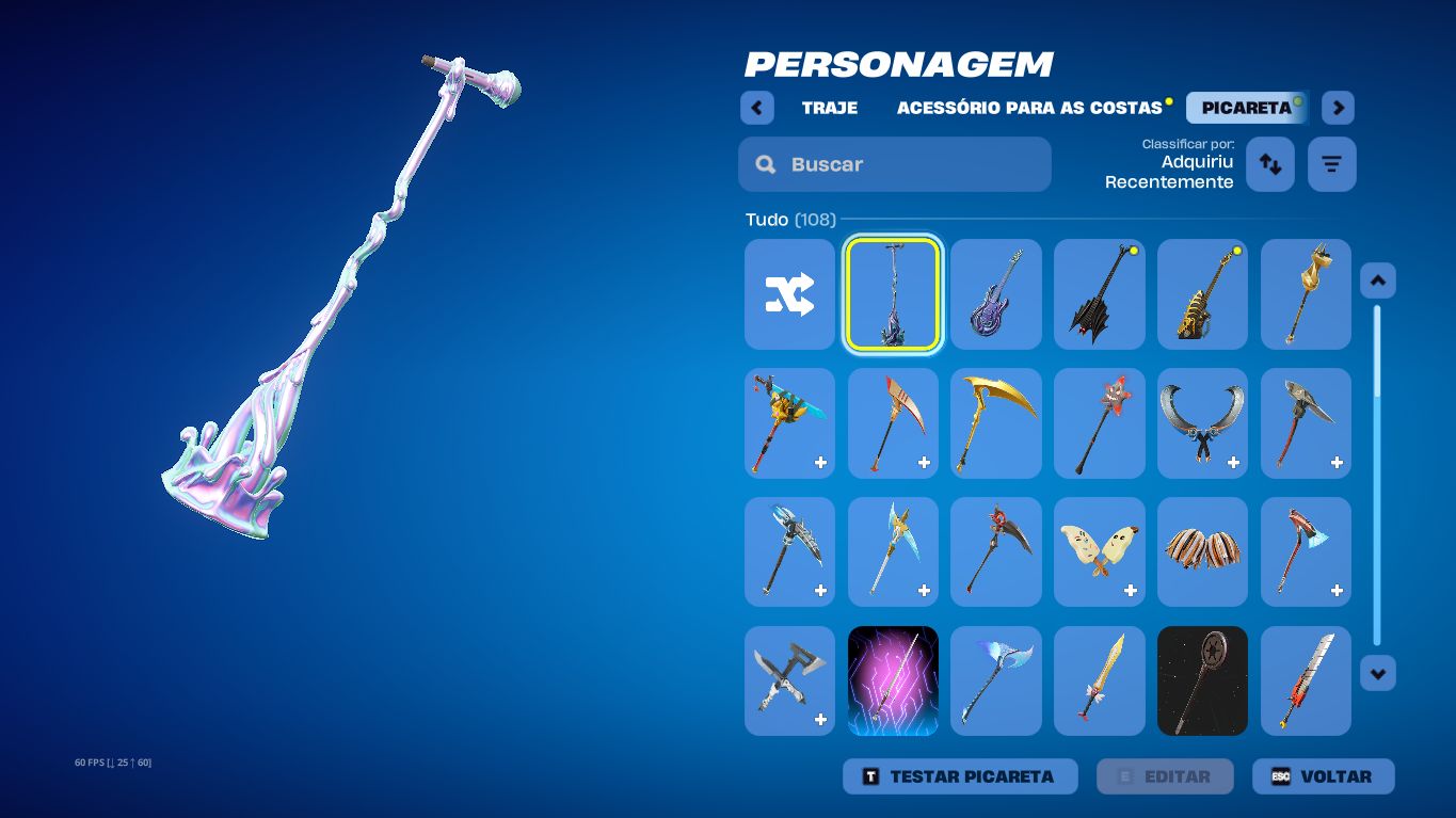 CONTA COM 118 SKINS, SKINS DO PASSE COMPLETO TEMPORADA 5, 6, 7, 8 etc...