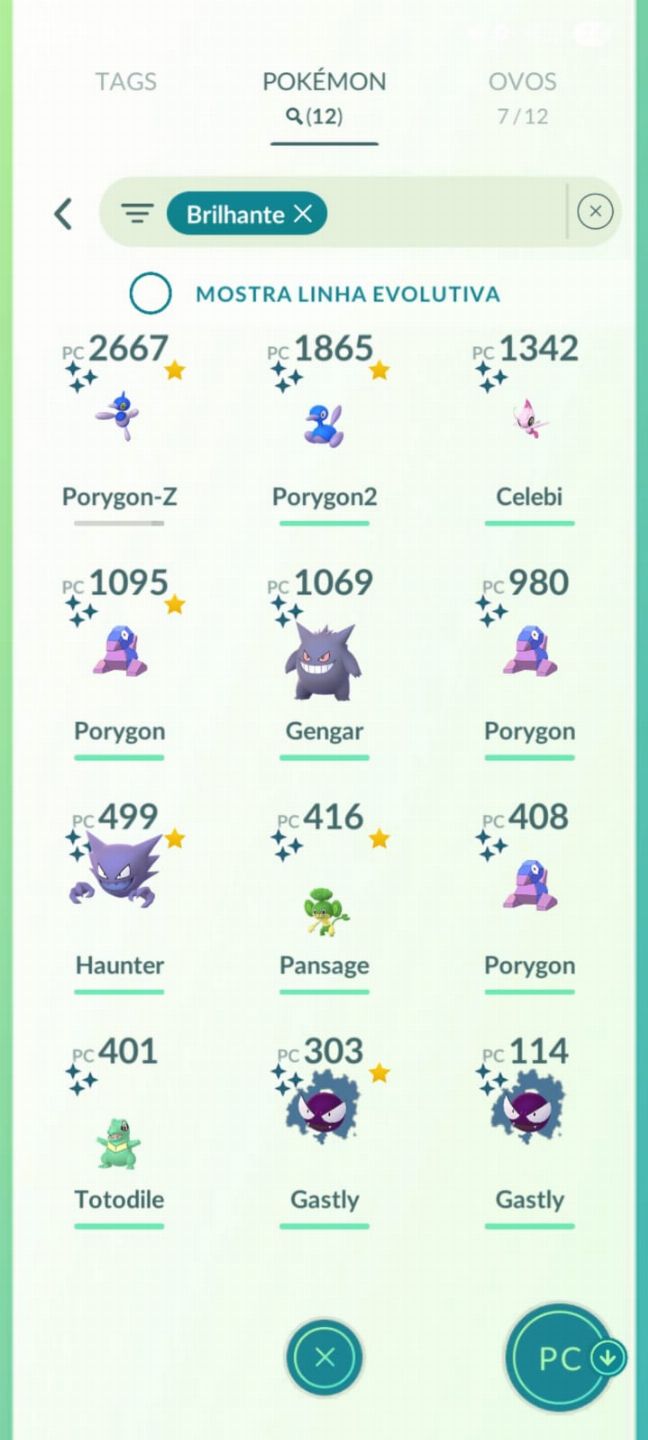 Pokémon GO Nível 36 | 12 Lendários + Míticos + Passes Premium e MTs