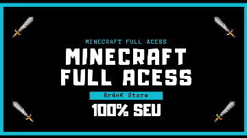 ⛓CONTA COM MINECRAFT ORIGINAL - Minecraft - GGMAX
