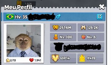 CONTA LAST WAR SURVIVAL | NV.35 | SERVIDOR #419 | T1 - 50M | T2 - 37M | T3 - 35M