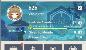 Conta AR 57, 15 T5 (Columbina, Ineffa, Venti, Yae miko, Skirk..(Garantido)