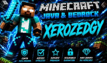 Minecraft Java e Bedrock | Full Acesso | Sem Ban Hypixel | PROMOÇÃO