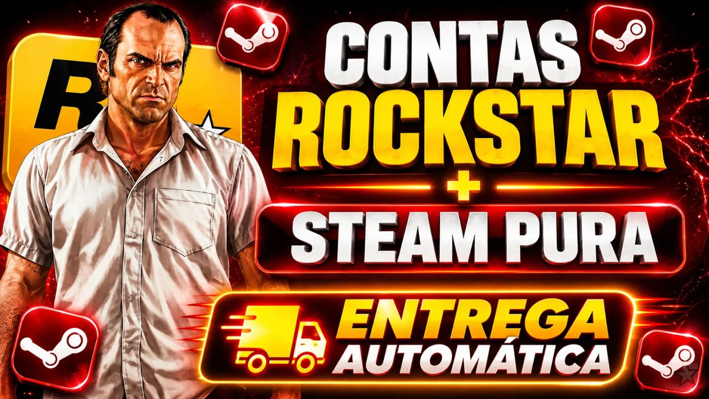 GTA V PARA FIVEM - CONTA STEAM PARA INSTALAR GTA V ( APENAS FIVEM )